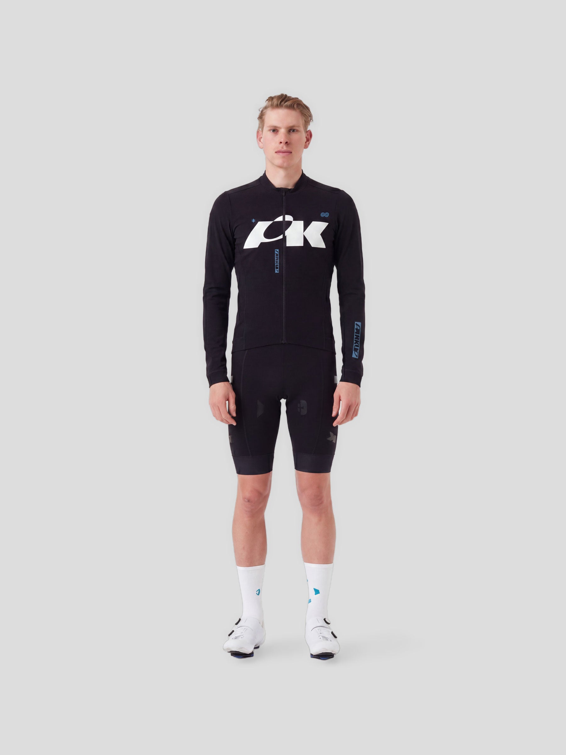 Long Sleeve Jersey Black/Petrol