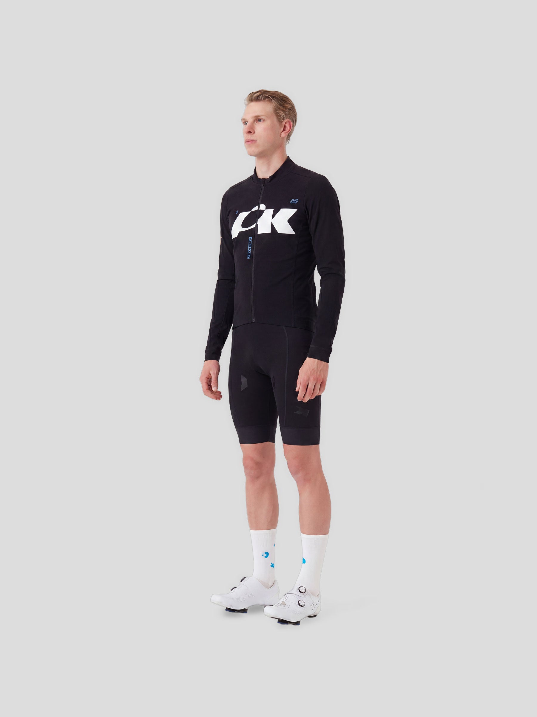 Long Sleeve Jersey Black/Petrol
