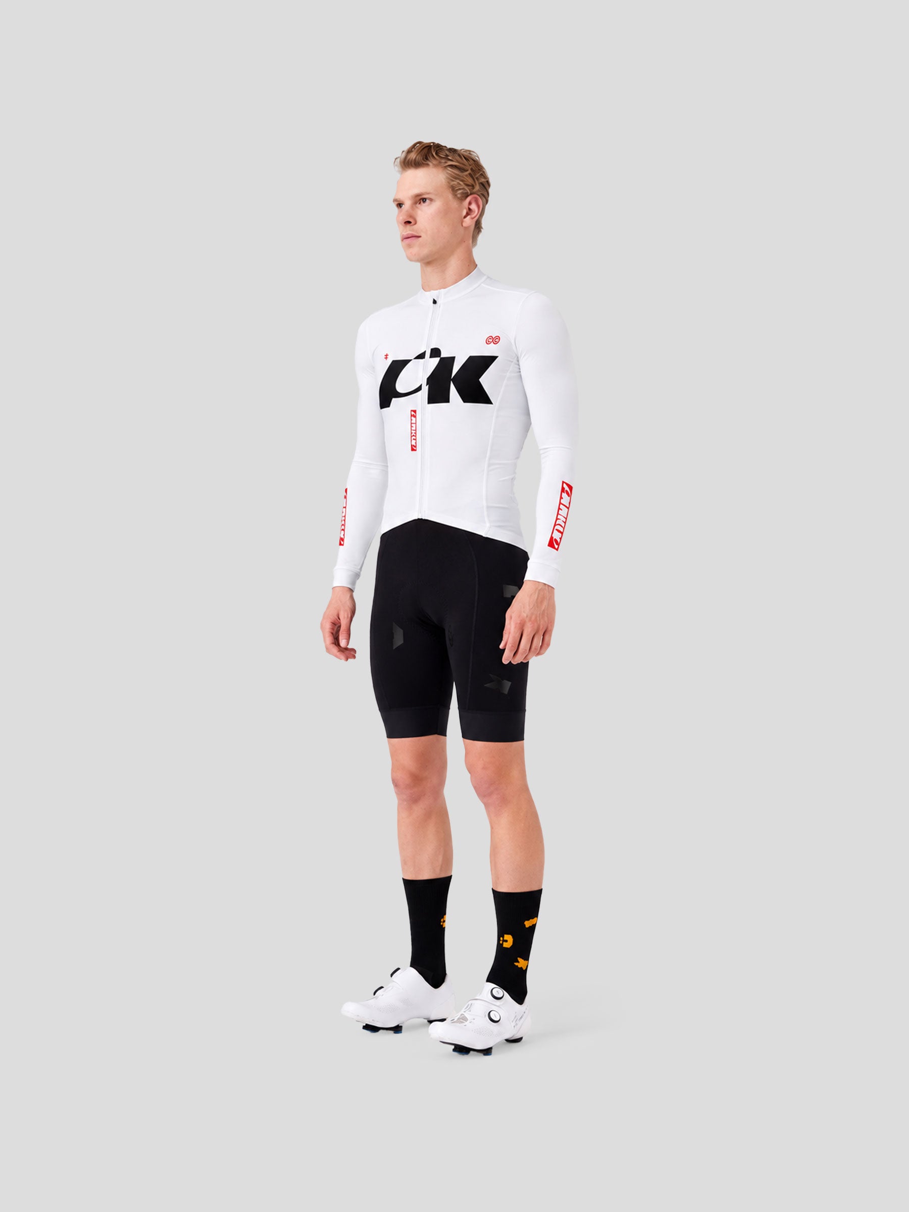 Long Sleeve Jersey Snow/Peel