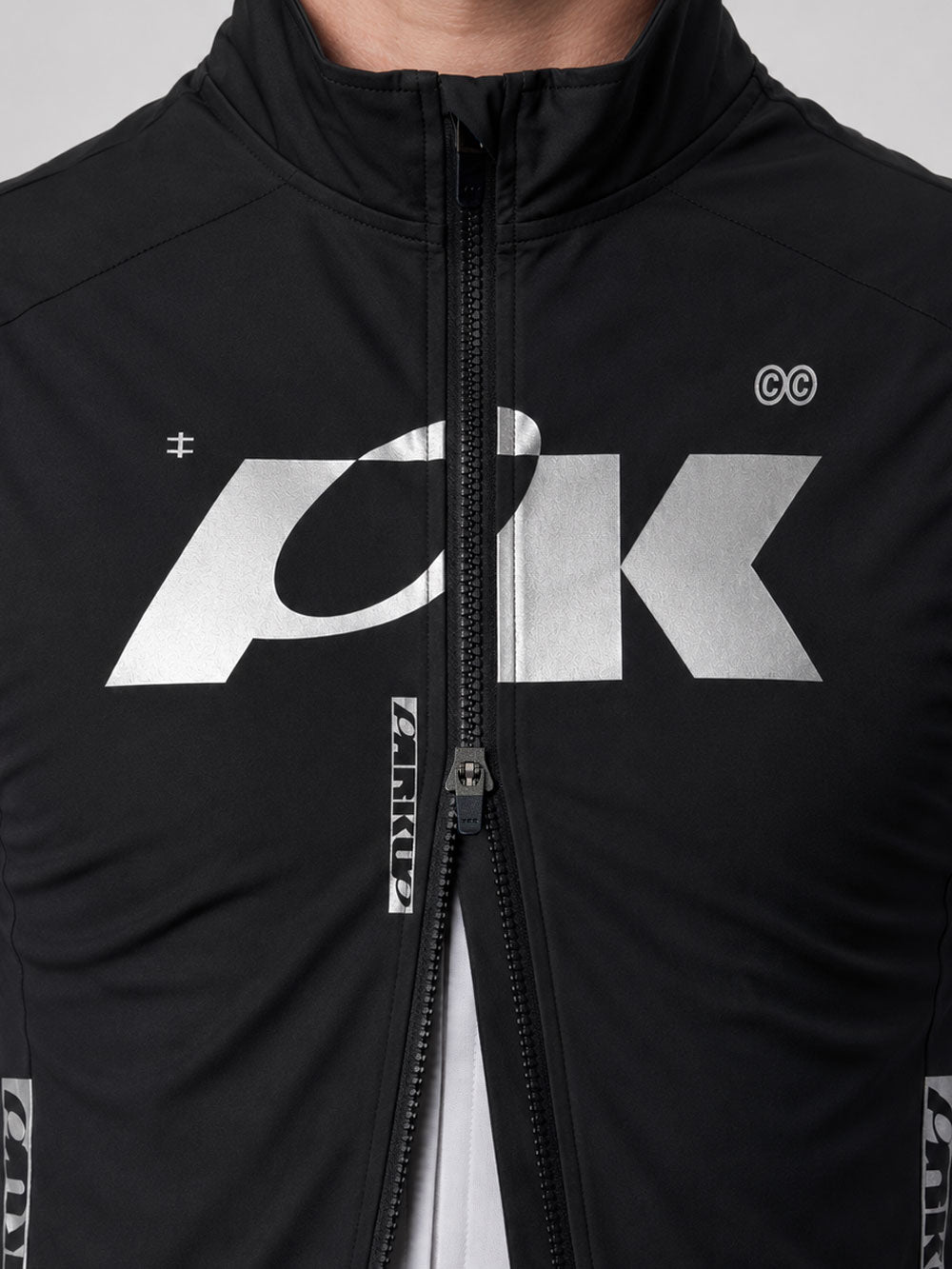 Quilted Gilet Black/Silver - Coming Soon