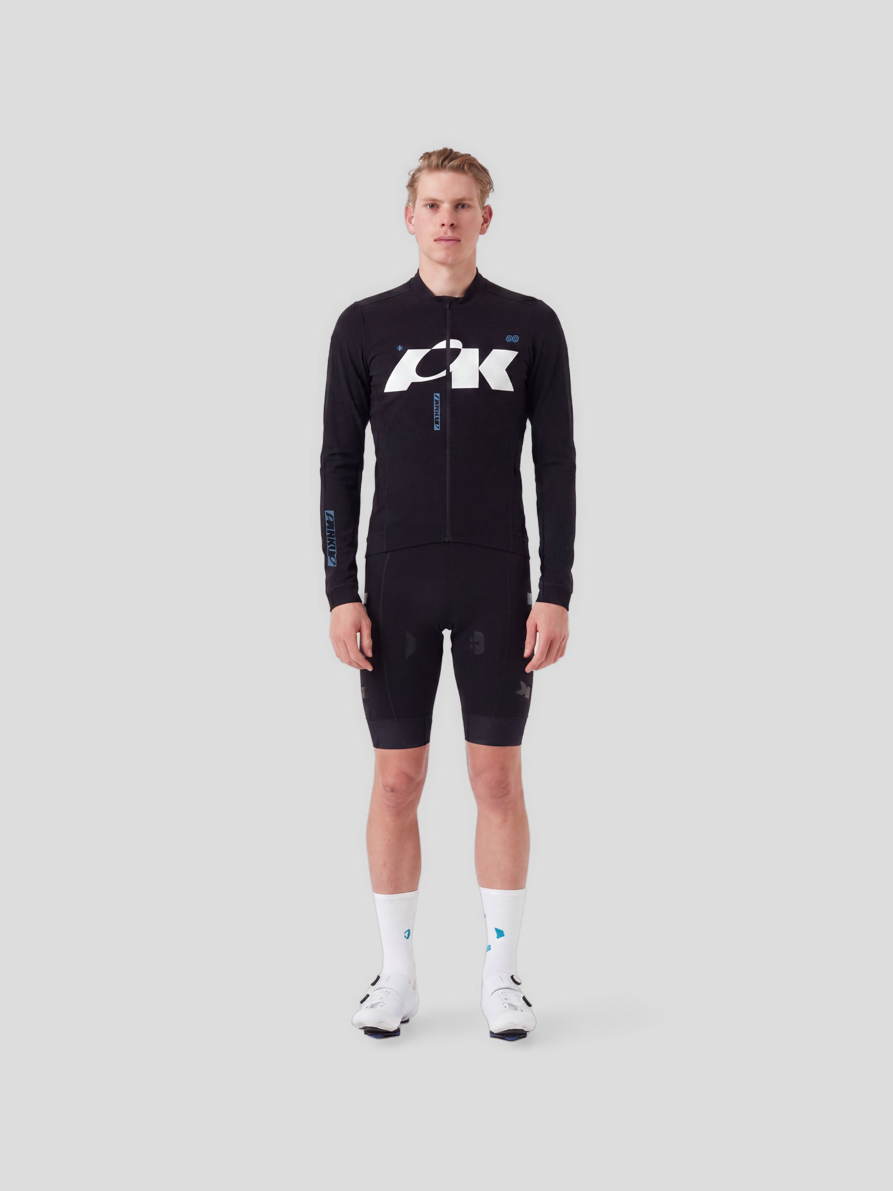 Long Sleeve Jersey Black/Petrol