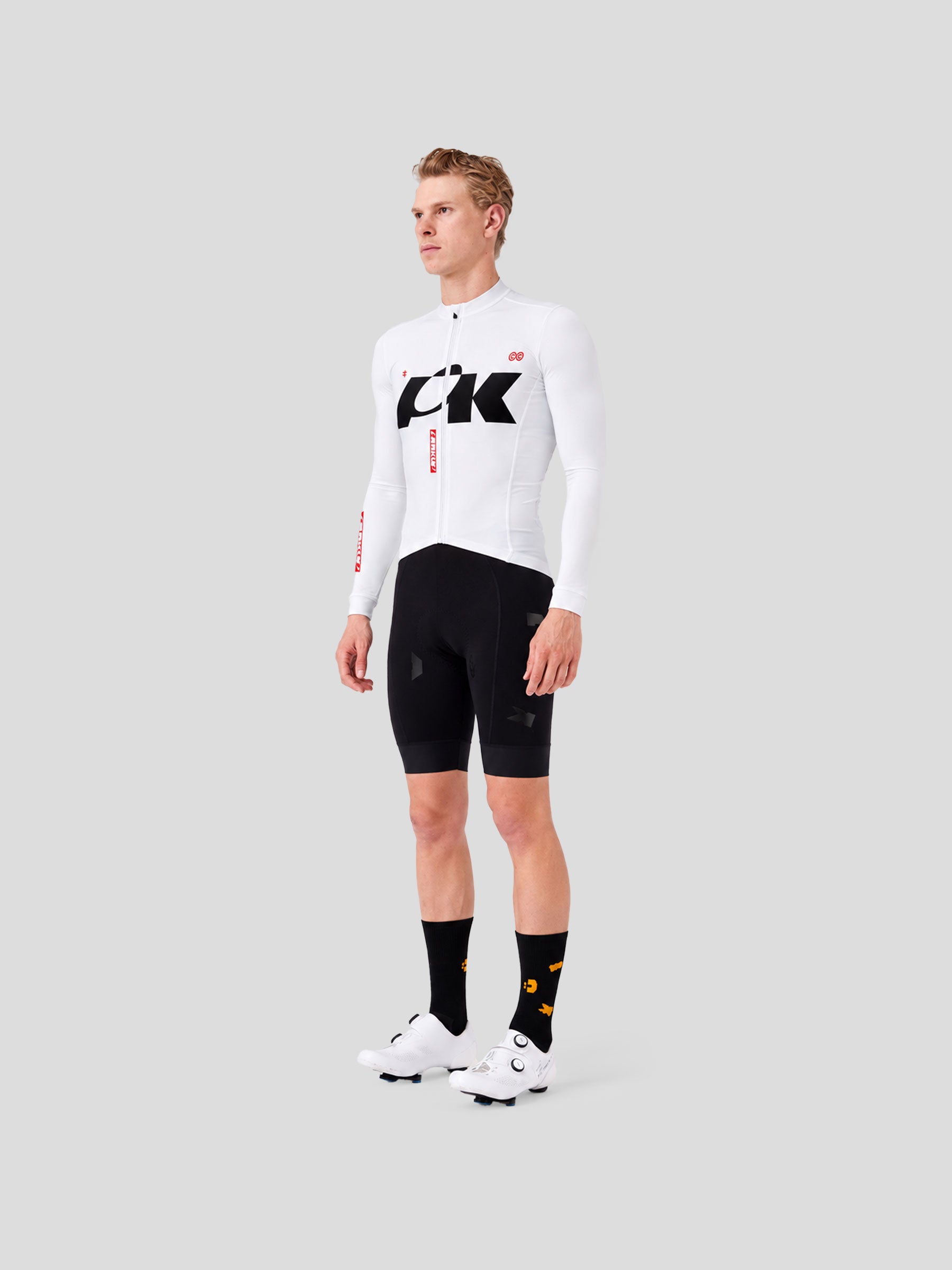 Long Sleeve Jersey Snow/Peel