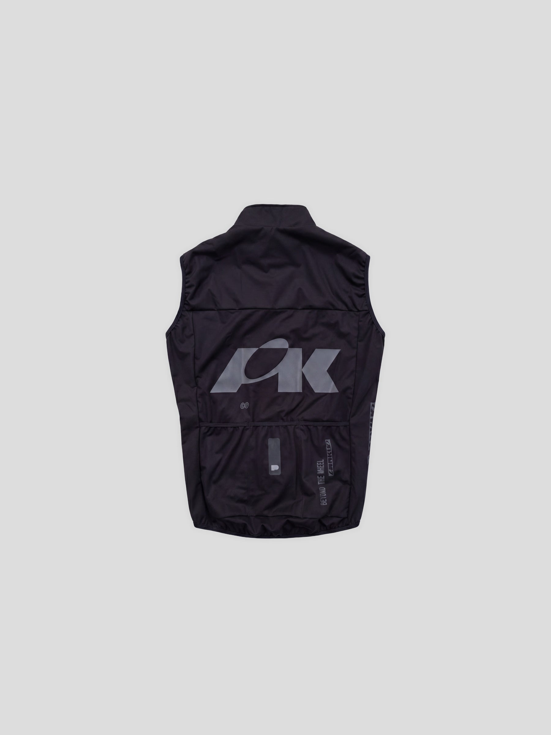 Quilted Gilet Black/Silver - Coming Soon