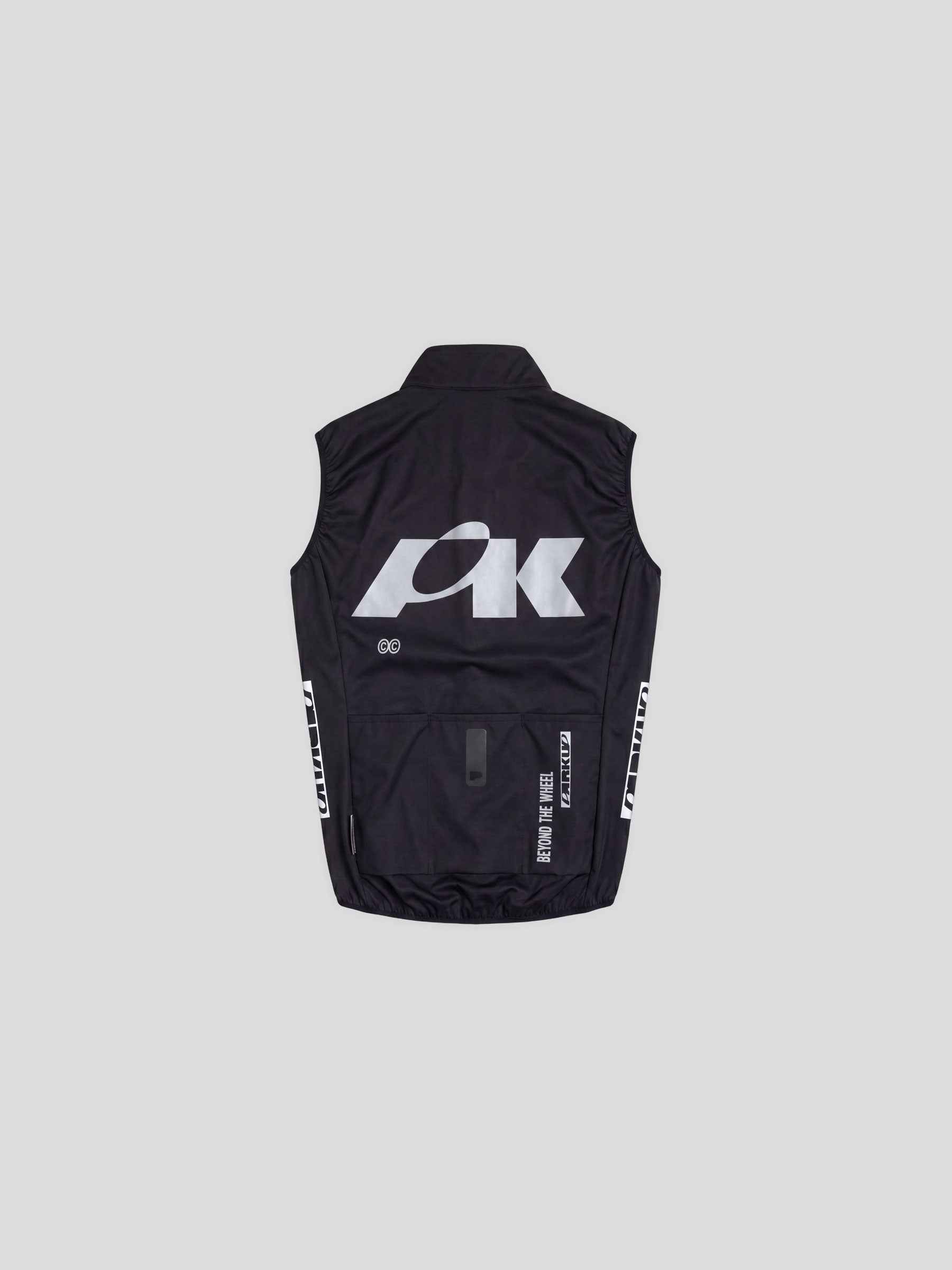 Quilted Gilet Black/Silver - Coming Soon