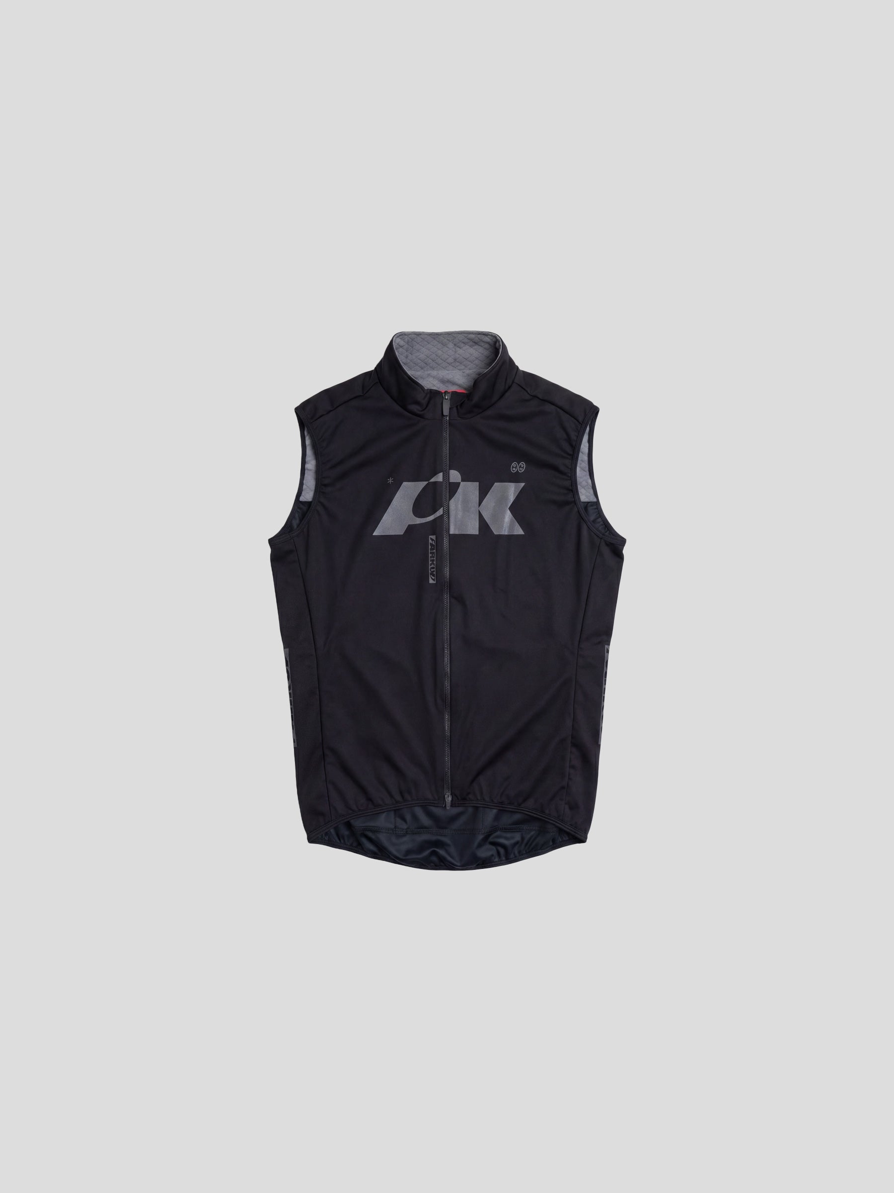 Quilted Gilet Black/Silver - Coming Soon
