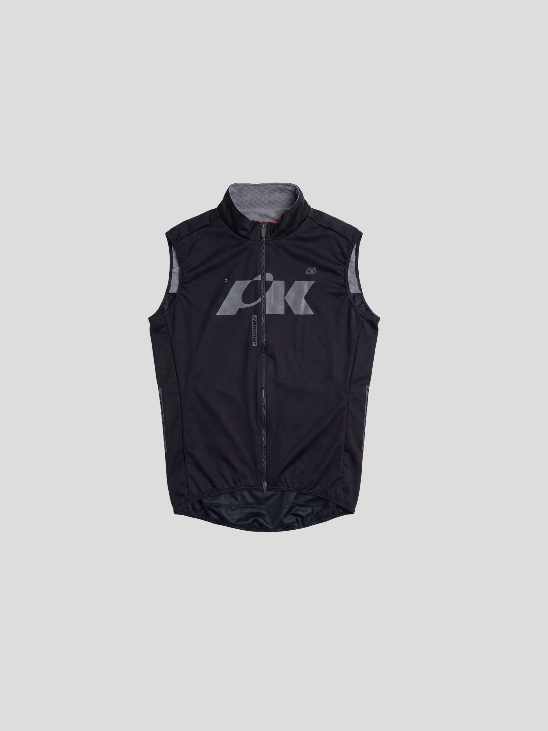 Quilted Gilet Black/Silver - Coming Soon